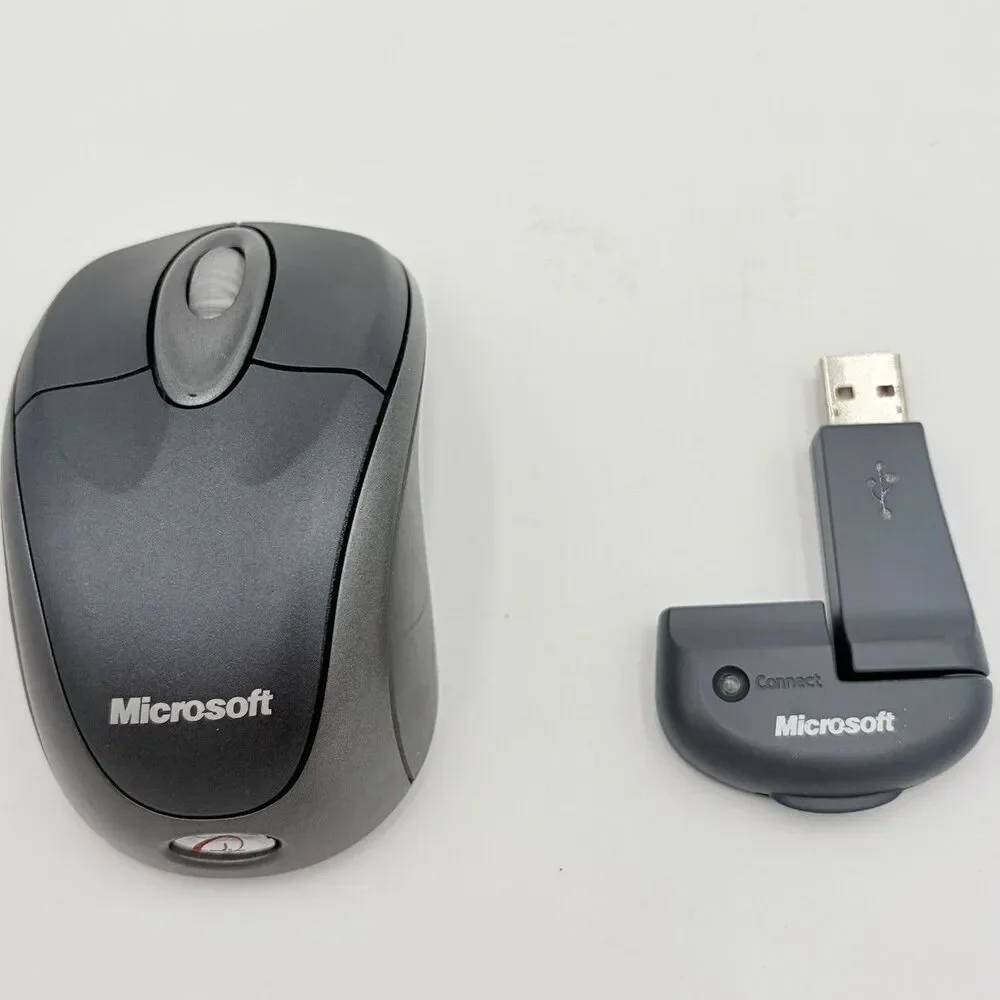 Microsoft Wireless Optical Mouse Tested And Works, Model 1023 B9918 1024 dongle